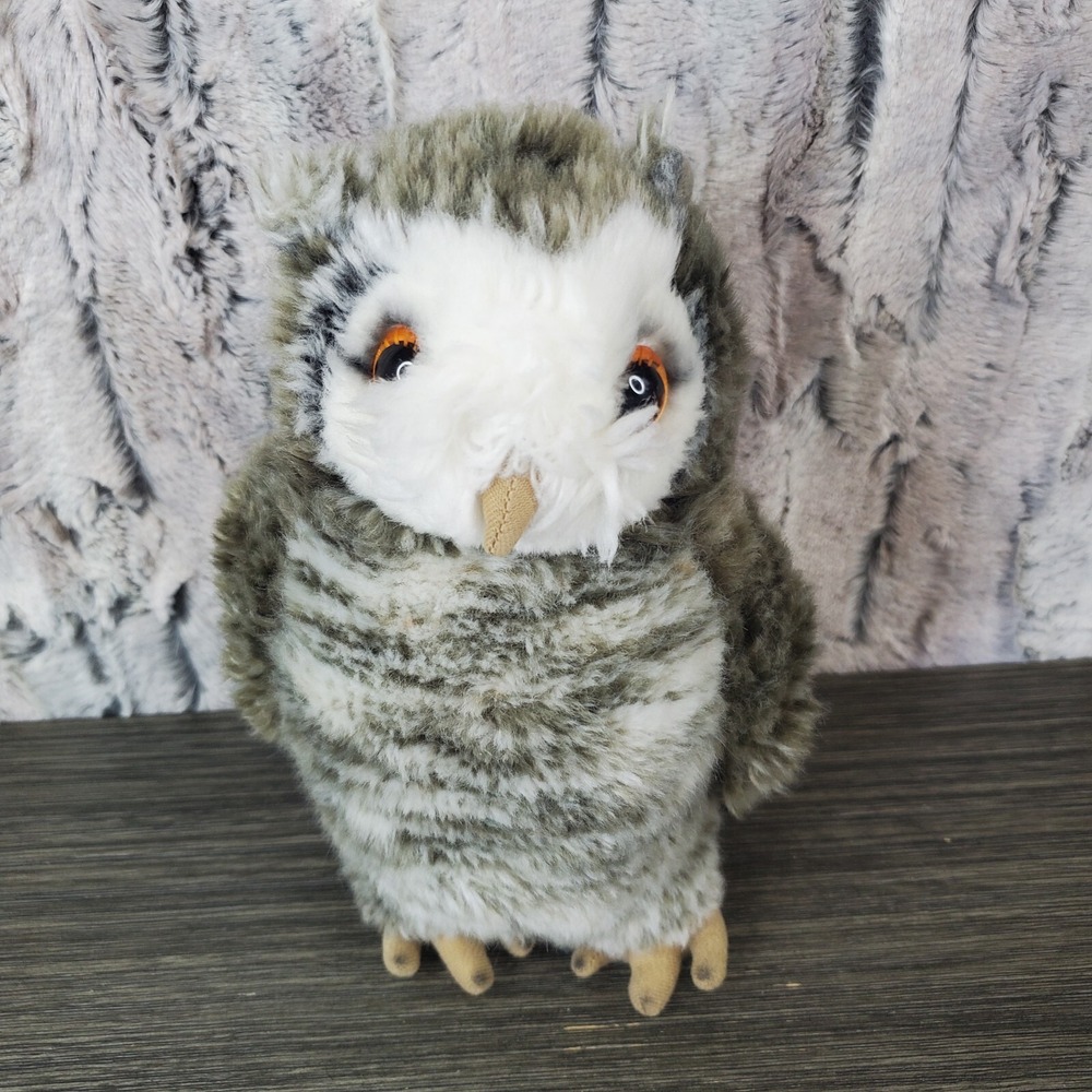 UNIVERSAL STUDIOS‎ HARRY POTTER Plush PIGWIDGEON Ron's OWL 10" Swivel Head Grey